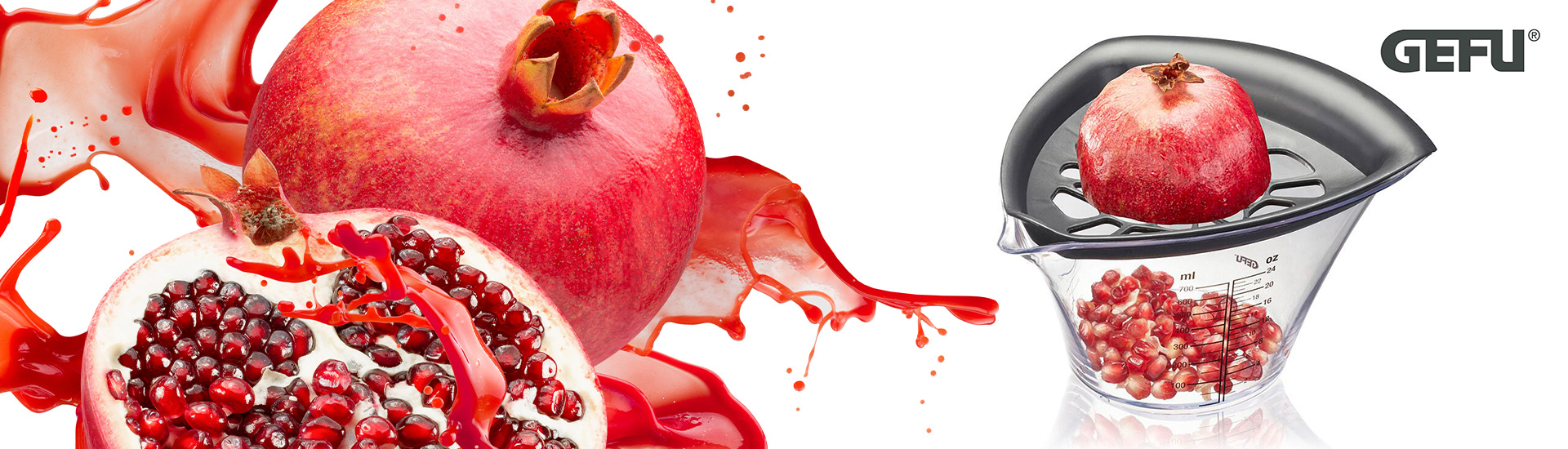 Gefu Granatapfel Rezept