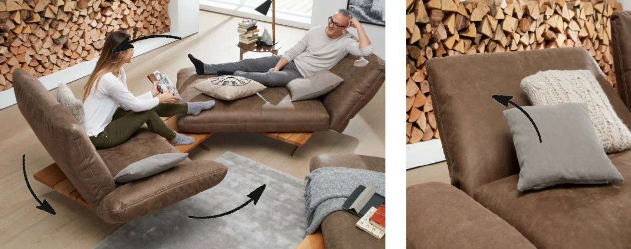 Koinor funktionale Couch
