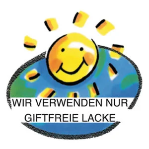 Giftfreie Lacke Logo