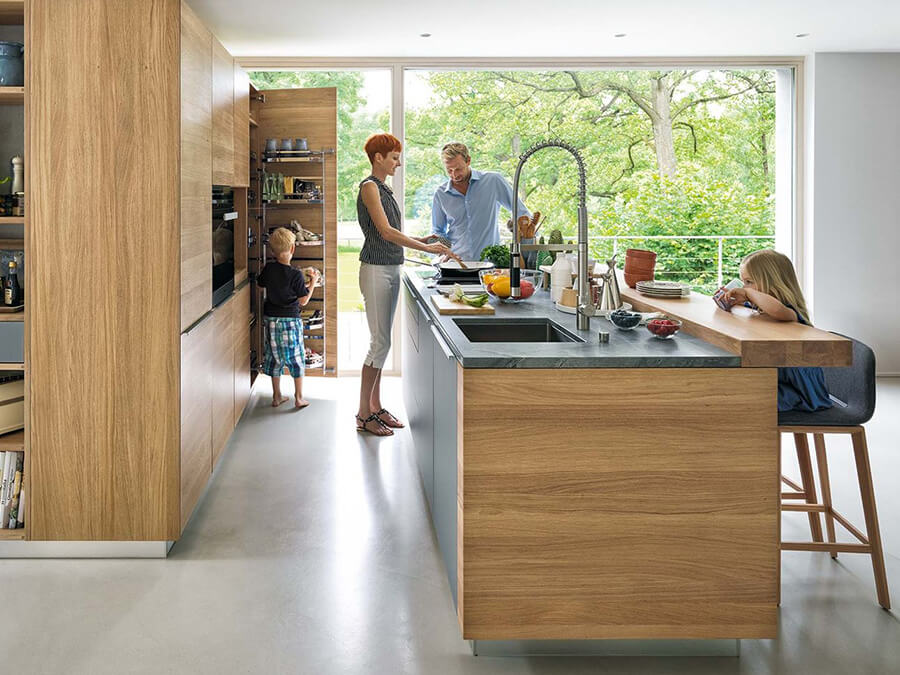 Team 7 Naturholzküchen in der Küchen Arena Rödental