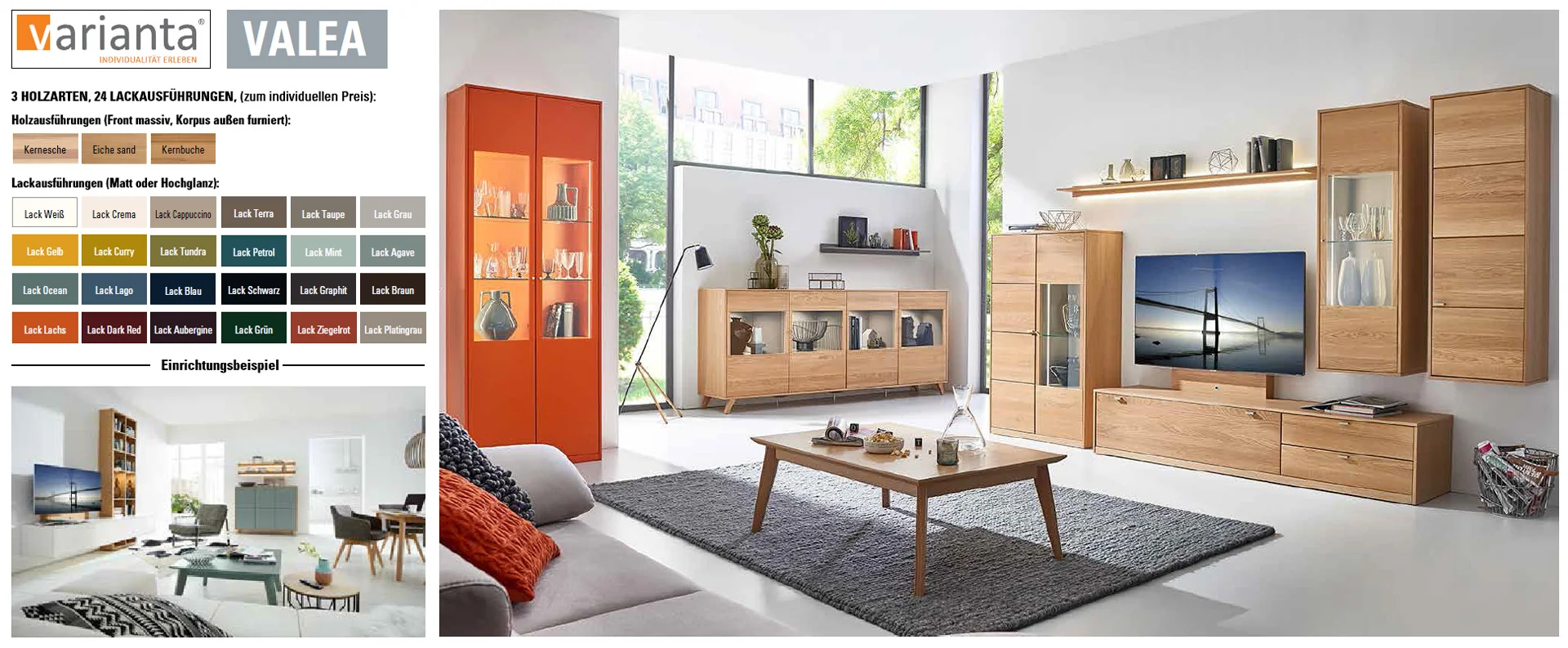 Varianta Valea Wohnzimmermöbel