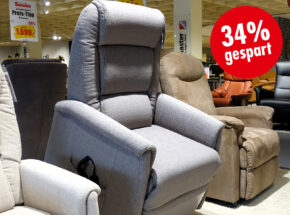 Himolla Polstermoebel Cumulus Sessel Aqua Clean Rauch Motorische Aufstehhilfe  2