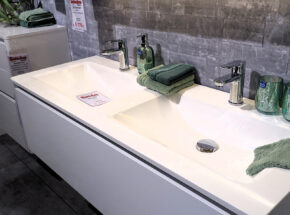 Interliving 7503 Bad Block Alpinweiss Waschtisch 72719648