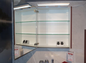 Interliving Bad 7963 Badblock Rostrot Lack Spiegelschrank 72719945