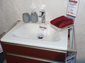 Interliving Bad 7963 Badblock Rostrot Lack Waschtisch 72719945