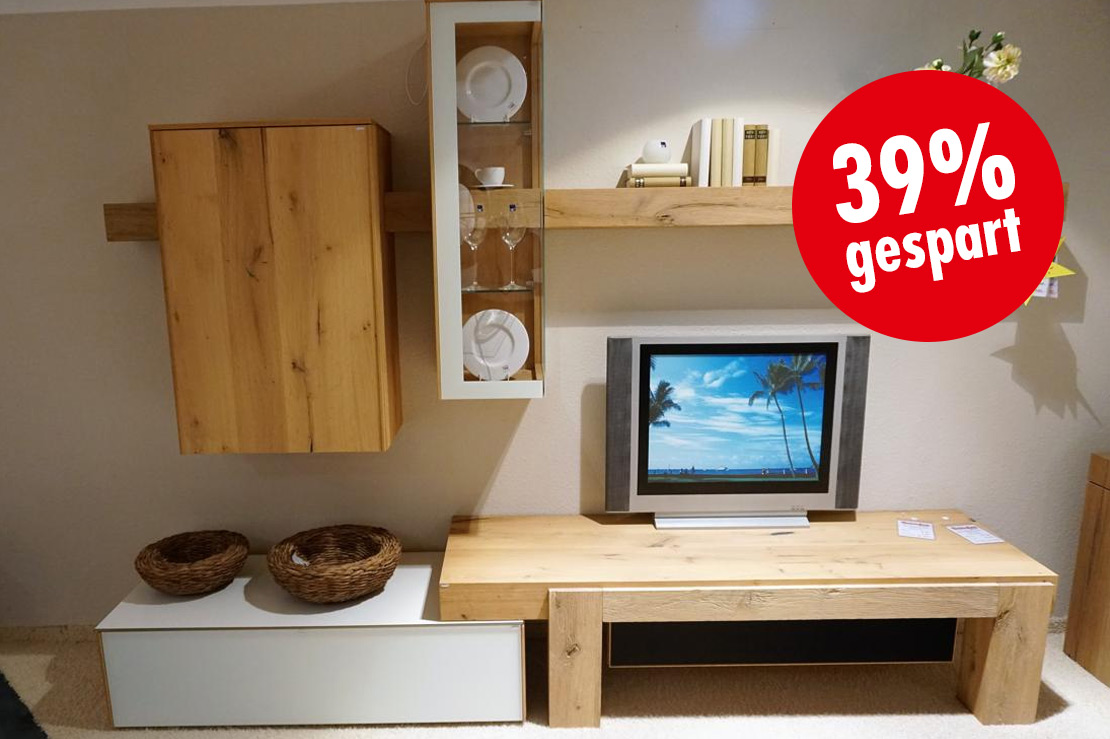 Voglauer Wohnwand Ausstellungstueck