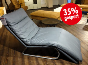 Wischi Schillig Funktionsliege Relaxliege Jill Echt Leder Blue Steel 03420107 01 2