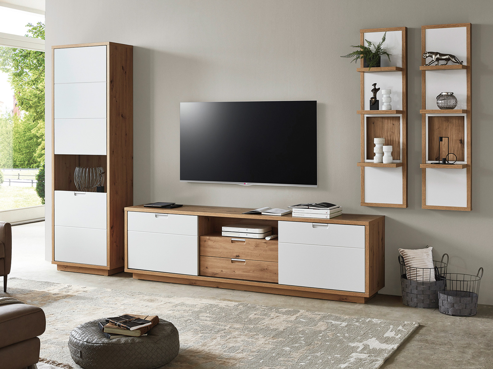 Ideal Tv Wohn Wand Cala 12220104  Einrichtung Haus Wohnen Speise Moebel Schulze Roedental Bei Coburg Ilmenau