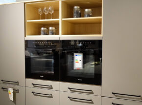 Ballerina Inselkueche Fenix Grigio Londra 03535022 Hochschrankelement