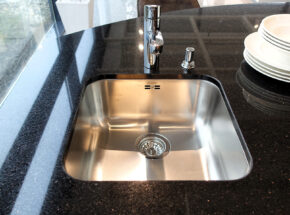 Ballerina Inselkueche Xl Montana Kochspuelinsel Blanco Blanco Spuele S Style Edelstahl 03535025