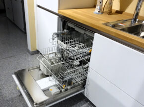 Ballerina Kuechen Gl Casa B Schneeweis Samt Grifflos Ka122 03535024 Miele Geschirrspueler