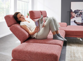 Bon Domus Eck Kombination Funktion Design Sofa Leon Coral Relax Ruecken 14970005 Einrichtung Haus Polster Moebel Schulze Roedental Bei Coburg Ilmenau