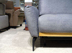 Ecksofa Mit Querschlaefer Funktionssofa Schlafsofa Holzdekorleiste 10150007