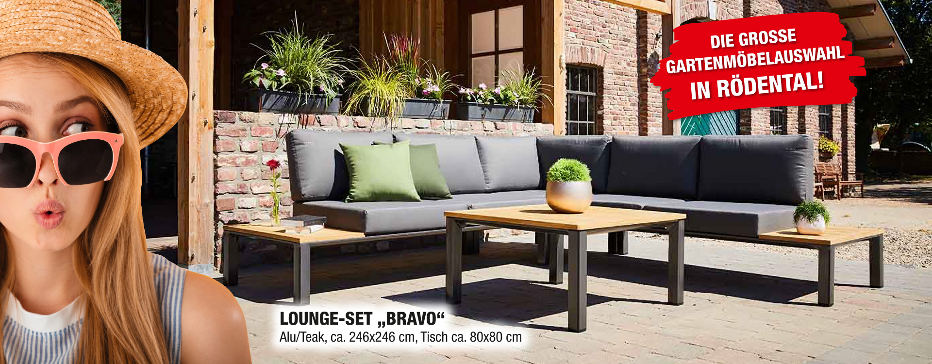 Gartenmoebel Im Einrichtungshaus Schulze Roedental Lounge Set Bravo Sldr