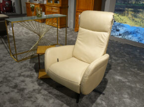 Interliving Relaxsessel 4570 Echt Leder Cloudy Ecru Mp Gasdruckfeder Comfort V 73840004