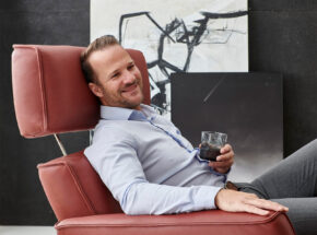 Koinor Funktionssessel Etino Echt Leder Rueckenverstellung 02400163 03