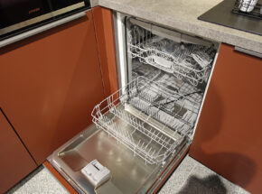 Nobilia Kueche Easytouch Lacklaminat Rostrot 02715945 Junker Geschirrspueler Js15vx93