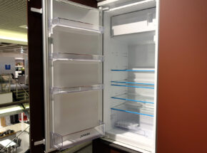 Nobilia Kueche Easytouch Lacklaminat Rostrot 02715945 Junker Kuehlschrank Jc40gbf0