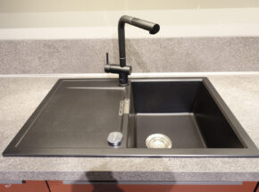 Nobilia Kueche Easytouch Lacklaminat Rostrot 02715945 Schock Cristadur Spuele