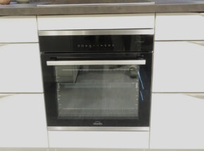 Nobilia Kueche Fashion Lack Weiss Matt Kuechenzeile Ka121 02715173 Progress Backofen Pbd46103x