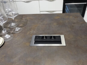 Nobilia Kueche Fashion Lack Weiss Matt Ka121 02715173 Steckdoseneinheit