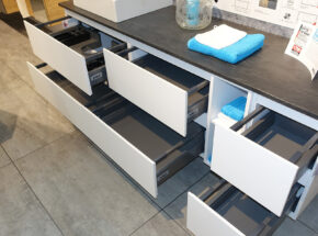 Pelipal Badeinrichtung Front Weiss Matt Touch Waschtischunterschrank Stauraum 02820005 04