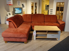 Polstergarnitur Schlafsofa Mikrofaser Koralle 08640137 01