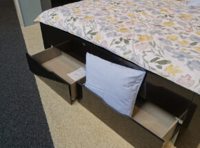 Stauraumbettgestell Aditio Beds Bettkasten Hochglanzgrau Stauraum 02930451 26