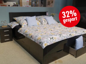 Stauraumbettgestell Aditio Beds Bettkasten Hochglanzgrau 02930451 26