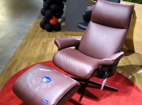 Stressless Sessel Hocker Aura Cross Bordeaux 13150116 09