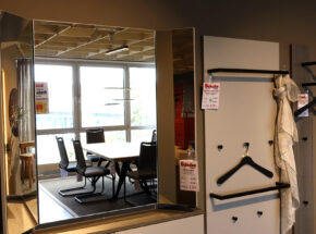 Wittenbreder Garderobe Faro Grau Deko 3d Spiegel 04450001