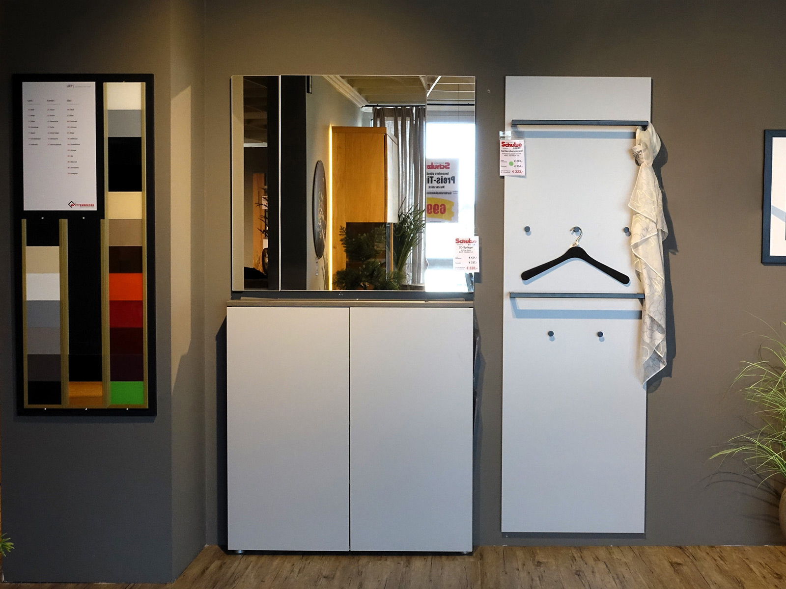 Wittenbreder Garderobe Faro Grau Deko 04450001 