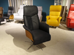 Knudsen 5889 Relaxsessel Fernsehsessel Tauraus Black Nussbaum Mit Aufstehhilfe 15720012 01