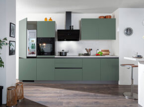 Kuechenzeile Lack Dunkelgruen M4520032083938659