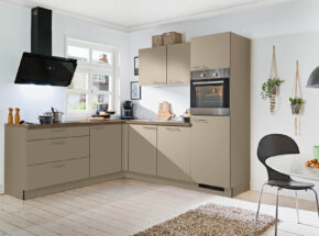 Winkelkueche L Kueche Cremegrau Matt M4520032033938683