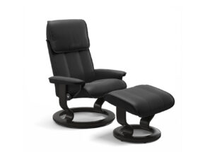 Stressless Sessel Admiral Classic Batick Black Black 13150150