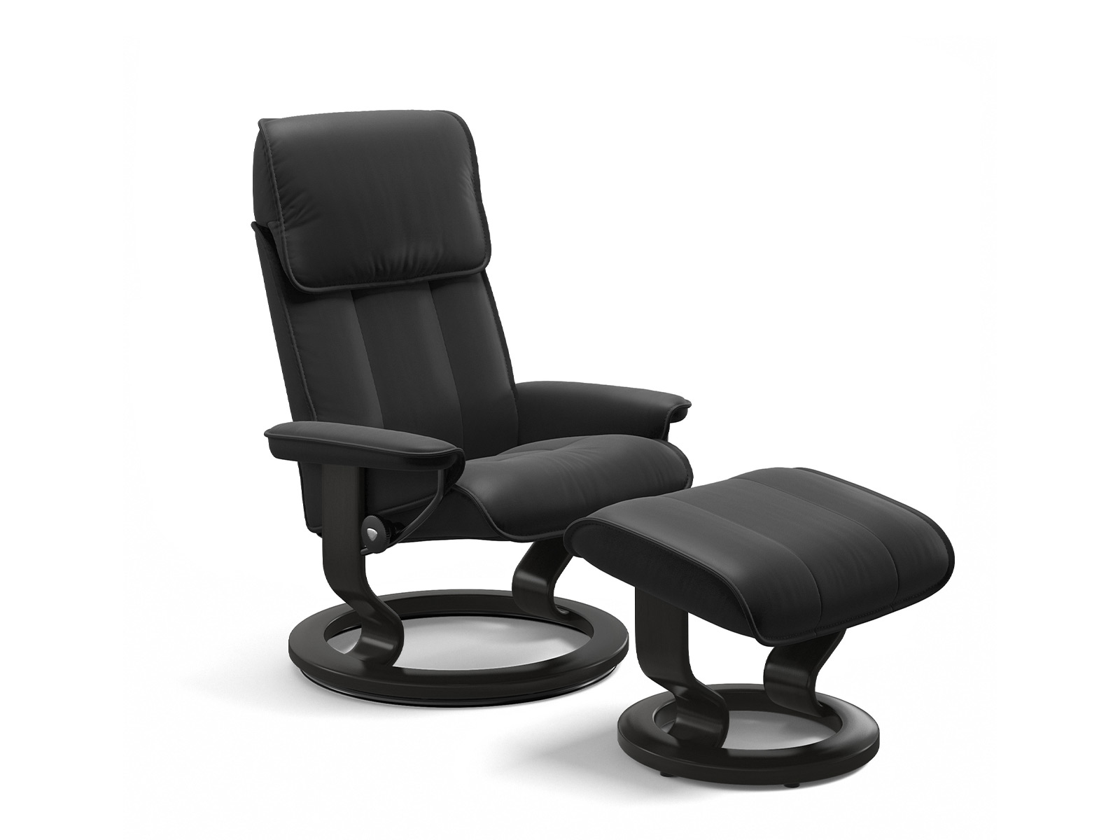 Stressless Sessel Admiral Classic Batick Black Black 13150150