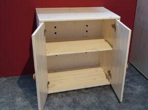 Flexa Kindermöbel Kommode Classic in Kiefer Türen geöffnet