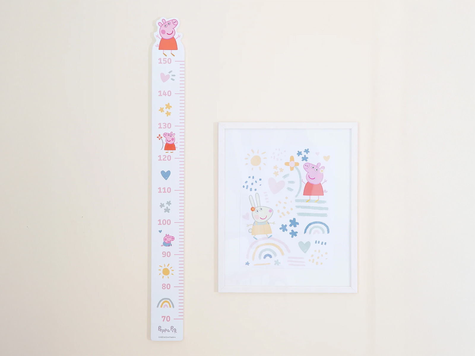 Kindermesslatte bis 150 cm mit Peppa Pig Motiv