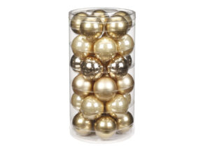 20 Weihnachtsbaumkugeln Christbaumkugeln Champagne A 3cm In Einer Box 60820078 83