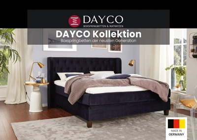 Dayco Boxspringbet t Matratzen Katalog 2025
