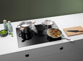 Bora Basic Hyper Kochfeld Mit Integriertem Kochfeldabzug Bha In Aktion Mit Zucchini Spaghetti 15470004 19