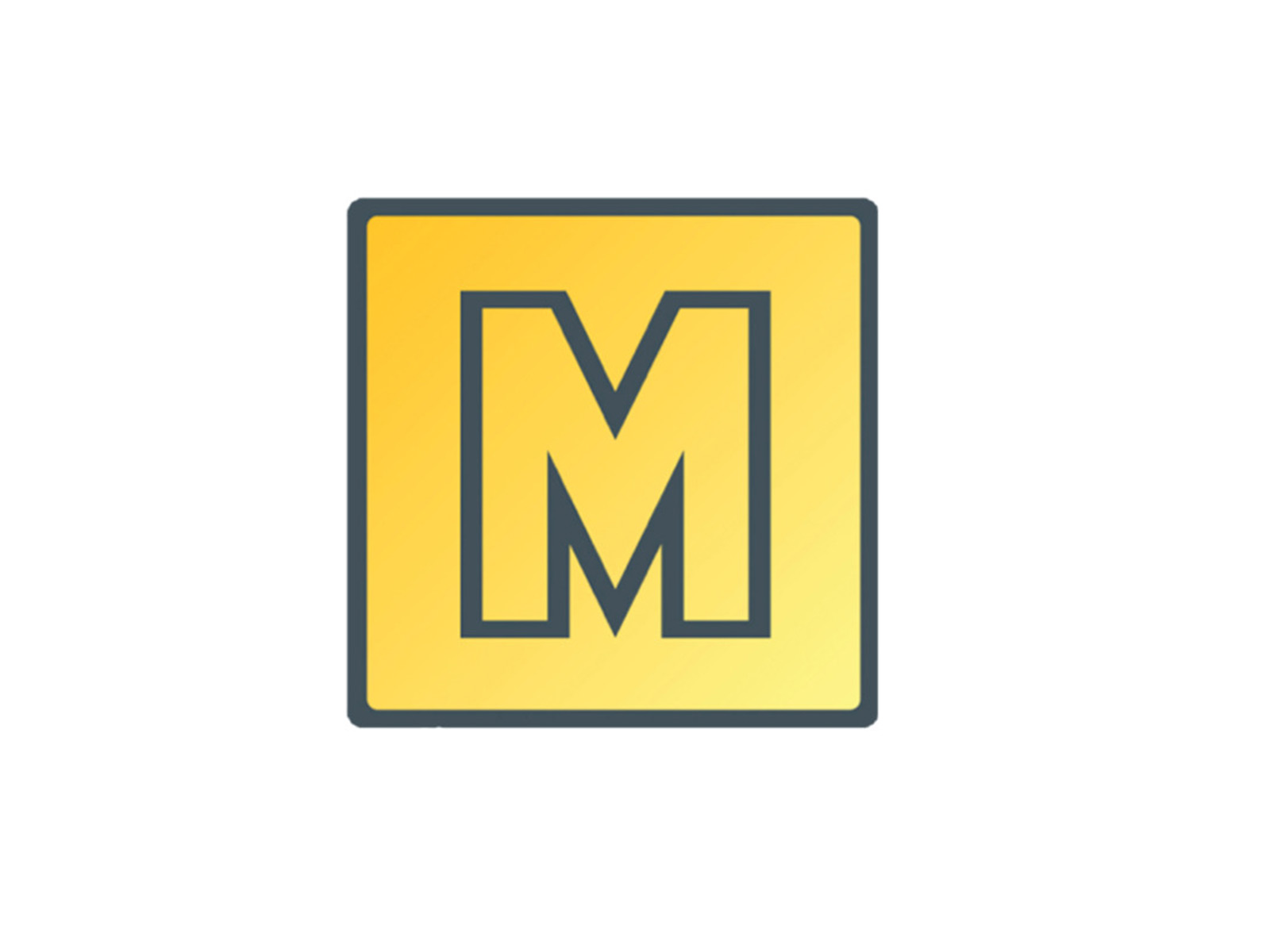 Goldenes M Moebel M Icon